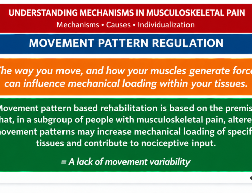 Can the way you move influence tissue loading?
